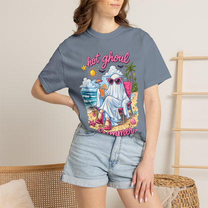 Hot Ghoul Summer Tee | Unisex Ghost Graphic T-Shirt