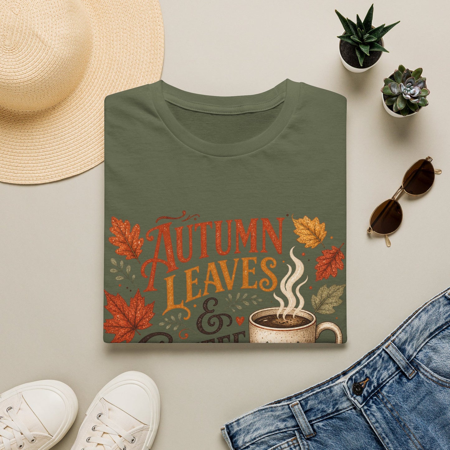 Autumn leaves and Coffee please