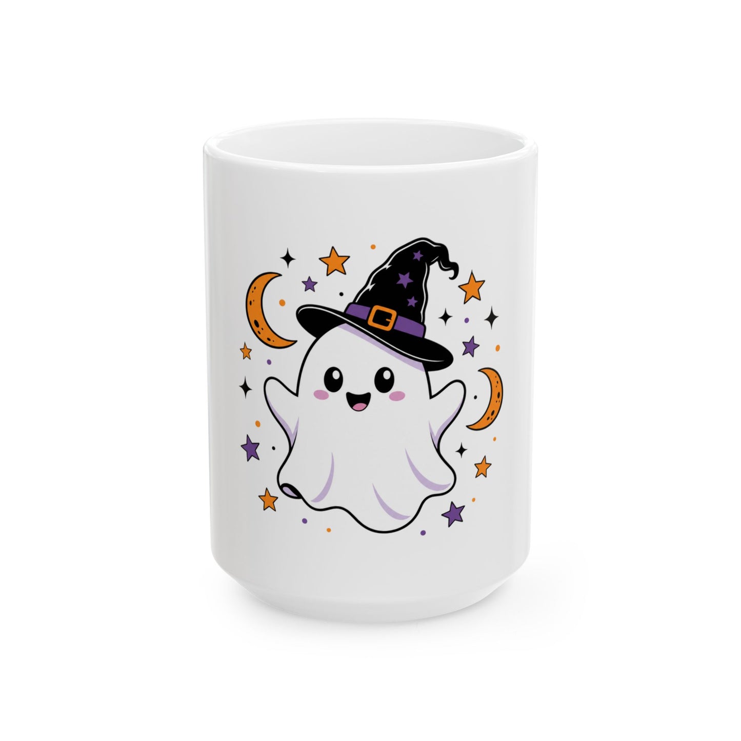 Cute Halloween Ghost Witch Mug