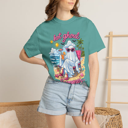 Hot Ghoul Summer Tee | Unisex Ghost Graphic T-Shirt