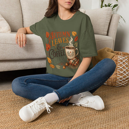 Autumn leaves and Coffee please