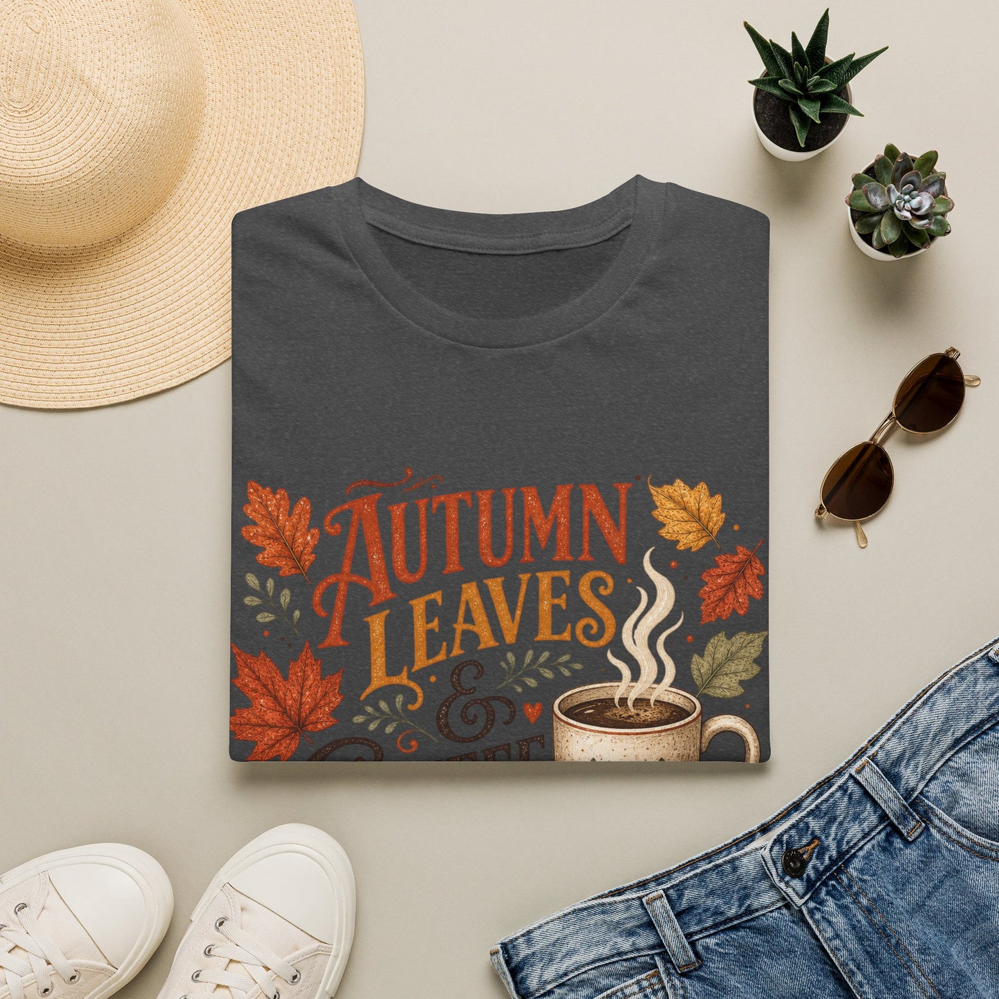 Autumn leaves and Coffee please