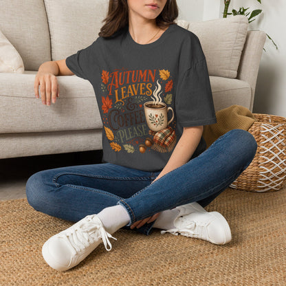Autumn leaves and Coffee please