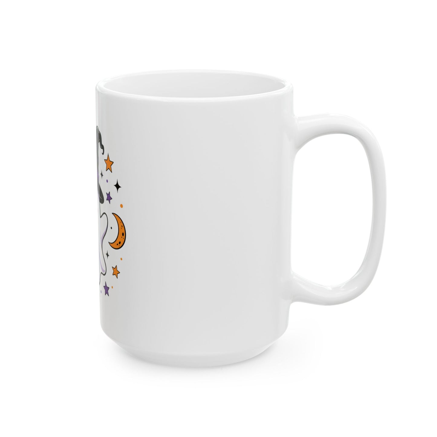 Cute Halloween Ghost Witch Mug