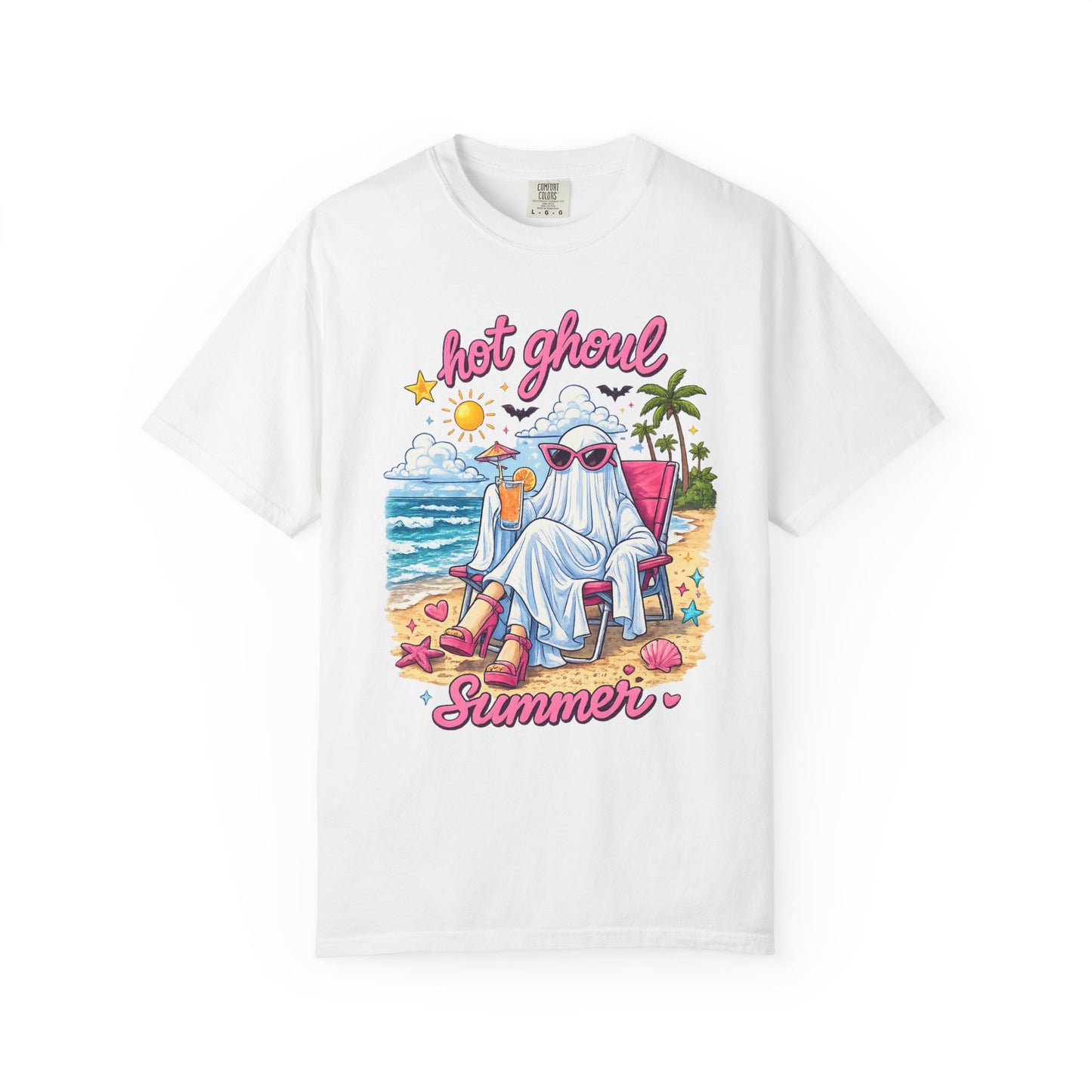 Hot Ghoul Summer Tee | Unisex Ghost Graphic T-Shirt