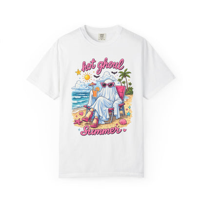 Hot Ghoul Summer Tee | Unisex Ghost Graphic T-Shirt
